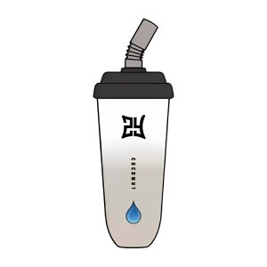 Zhuiyun Mini Cup Cigarros Electrónicos Desechables 6800 Hojaldre # Coco