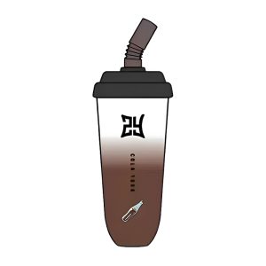 Zhuiyun Mini Cup Cigarros Electrónicos Desechables # Cola 1886 6800 Hojaldre