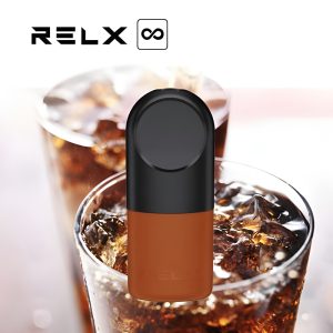 Relx Infinity Cartuchos De Cápsulas De Repuesto # Brillo Oscuro 650 Hojaldre