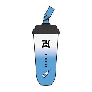 Zhuiyun Mini Cup Cigarros Electrónicos Desechables 6800 Hojaldre # Manantial De Hielo