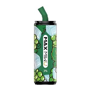 Max Miwu Coke Tin Cigarros Electrónicos Desechables 3600 Hojaldre # Jugosas-uvas-verdes 600mah