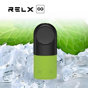 Relx Infinity Cartuchos De Cápsulas De Repuesto # Mentol Extra 650 Hojaldre