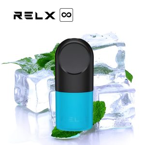 Relx Infinity Cartuchos De Cápsulas De Repuesto 650 Hojaldre # Menta Mentolada 1,8 Ml