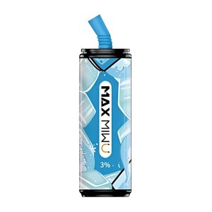 Max Miwu Coke Tin Cigarros Electrónicos Desechables # Nieve-montaña-hielo 3600 Hojaldre 12ml