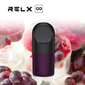 Relx Infinity Cartuchos De Cápsulas De Repuesto # Púrpura Picante 650 Hojaldre