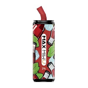 Max Miwu Coke Tin Cigarros Electrónicos Desechables 3600 Hojaldre #helado-cola 600mah