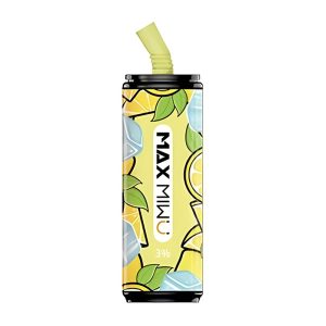 Max Miwu Coke Tin Cigarros Electrónicos Desechables #limon-helado 3600 Hojaldre 600mah
