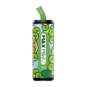 Max Miwu Coke Tin Cigarros Electrónicos Desechables 3600 Hojaldre # Mung-bean-ice 600mah