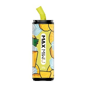 Max Miwu Coke Tin Cigarros Electrónicos Desechables 3600 Hojaldre #tormenta De Piña