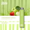 Hello Puff Cigarros Electrónicos Desechables 5500 Hojaldre # Fresa Manzana