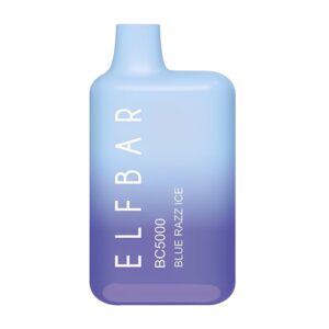 ELF BAR Vape desechable BC 5000 Puffs # Blue Razz Ice