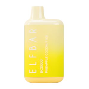 ELF BAR Vape desechable BC 5000 Puffs # Hielo de piña y coco
