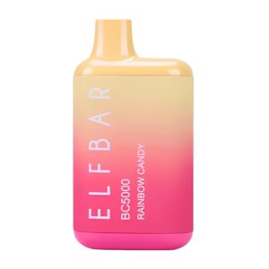 ELF BAR Vape desechable BC 5000 Puffs # Rainbow Candy