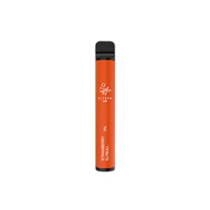 ELF BAR 600 Disposable Elfbull Strawberry 600 bocanadas 550mAh