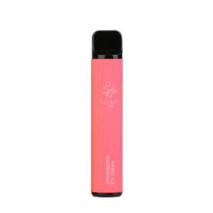 ELF BAR 1500 Disposable Strawberry Ice Cream 1500 bocanadas