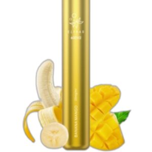 ELF BAR 600V2 Disposable Banana Mango 600 bocanadas