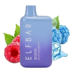 ELF BAR BC5000 Disposable 5000 bocanadas Blue Raspberry