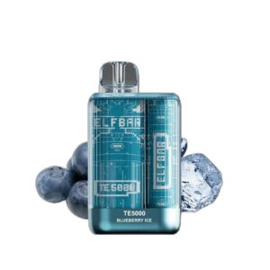 ELF BAR TE5000 Disposable 5000 bocanadas Blueberry Ice 550mAh
