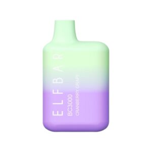 ELF BAR BC3000 Disposable Cranberry Grape 3000 bocanadas 10ml