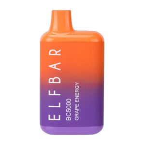 ELF BAR BC5000 Disposable Grape Energy 5000 bocanadas