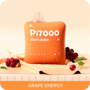 ELF BAR PI7000 Disposable 7000 bocanadas Grape Energy 17ml