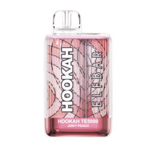 ELF BAR Hookah TE5000 Disposable Juicy Peach 5000 bocanadas 13,5ml