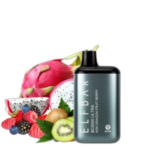 ELF BAR BC5000 Ultra Disposable 5000 bocanadas Kiwi Dragon Fruit Berry 13ml