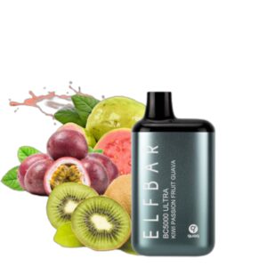 ELF BAR BC5000 Ultra Disposable 5000 bocanadas Kiwi Passion Fruit Guava 13ml