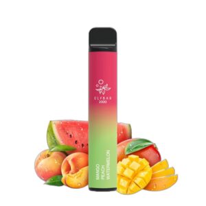 ELF BAR 2000 Disposable 2000 bocanadas Mango Peach Watermelon