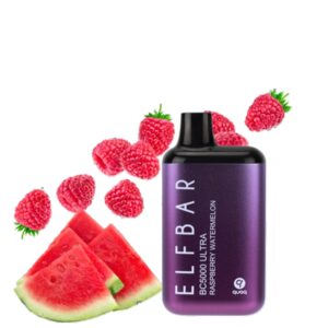 ELF BAR BC5000 Ultra Disposable 5000 bocanadas Raspberry Watermelon 13ml