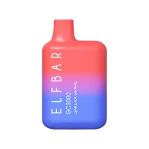 ELF BAR BC3000 Disposable 3000 bocanadas Sakura Grape 650mAh