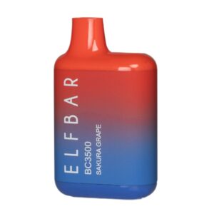 ELF BAR BC3500 Disposable 3500 bocanadas Sakura Grape 10,5ml