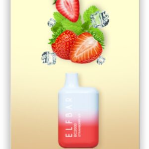 ELF BAR BC2000 Disposable 2000 bocanadas Strawberry Ice