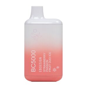 ELF BAR BC5000 Disposable Strawberry Passion Fruit Duo Ice 5000 bocanadas