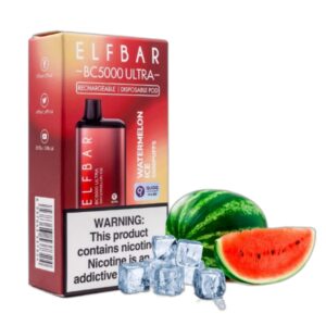 ELF BAR BC5000 Ultra Disposable 5000 bocanadas Watermelon Ice 13ml